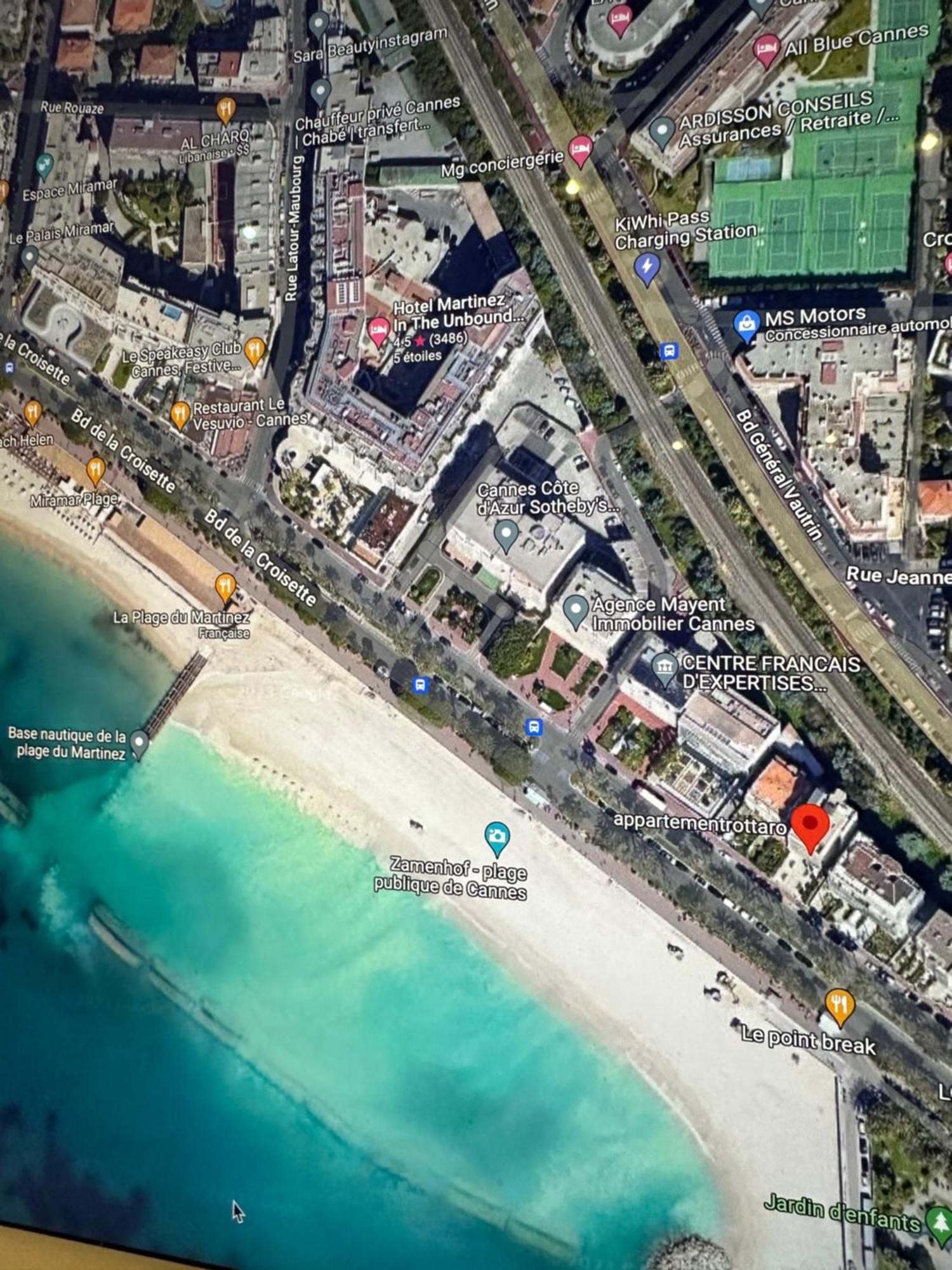 Appartement Rottaro Luxueux 2 Ch 2 Sdb Face A La Mer Cannes Exterior photo